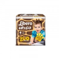 Подгузники-трусики Libero Up&Go Zoo collection