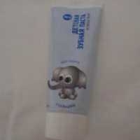 Детская зубная паста с кальцием BUBBLE GUM без сахара