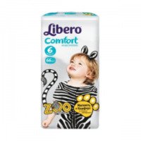Детские подгузники Libero Comfort Zoo collection