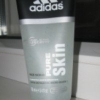 Гель-скраб для умывания Adidas Skin Protection Pure Skin