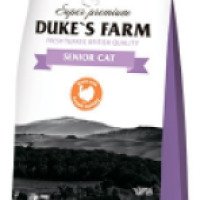 Сухой корм для пожилых кошек Duke's Farm Senior Cat Super premium