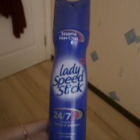 Дезодорант-антиперспирант спрей Lady Speed Stick 24/7 "Дыхание свежести"