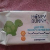 Детские влажные салфетки Honey Bunny
