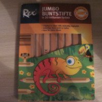 Карандаши цветные Rex Jumbo Buntstifte