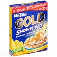 Кукурузные хлопья Nestle Gold Snow Flakes