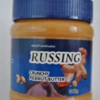 Арахисовое масло Russing "Crunchy Peanut Butter"
