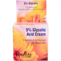 Крем для лица Reviva Labs с 5% гликолевой кислотой