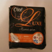 Женские гигиенические прокладки OLA! Ultra Luxe "Мягкий шелк"