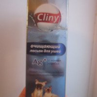Очищающий лосьон для ушей для собак и кошек Cliny