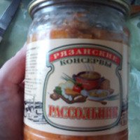 Консервированный суп Рязанские консервы "Рассольник"