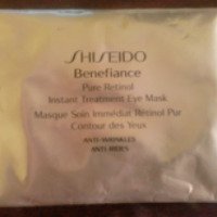 Маска для глаз Shiseido Benefiance Pure Retinol InstantnTreatment Eye mask