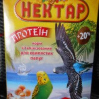 Витаминизированный корм для волнистых попугаев Нектар "Протеин"