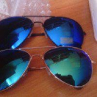 Солнцезащитные очки Экспедиция "Капля" зеркальные