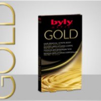 Полоски для депиляции тела с золотом Byly "Gold"