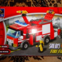 Детский конструктор Fire Fight "Пожарная машина"
