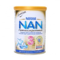 Детское молочко Nestle NAN Гипоаллергенный 3