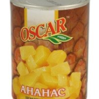 Ананасы консервированные Oscar кусочками в сиропе