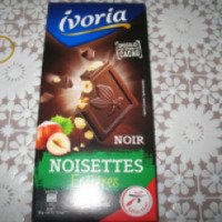 Шоколад Ivoria темный с лесным орехом