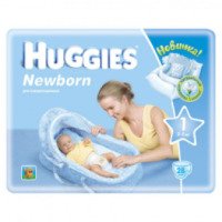 Детские подгузники Huggies Newborn