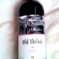 Грузинское полусладкое красное вино Old Tbilisi Alazani