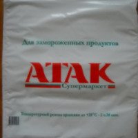 Пакет для переноски замороженных продуктов "АТАК"