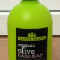 Жидкое мыло для рук на органическом масле оливы Planeta Organica