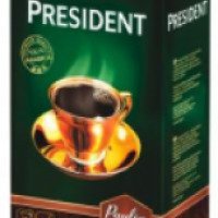 Кофе натуральный жареный молотый Paulig President