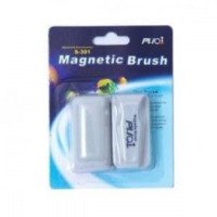 Магнитный скребок для чистки аквариума "Magnetic Brush" Puqi
