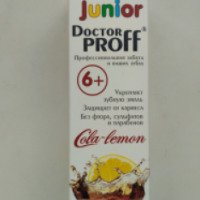Детская зубная паста Doctor Proff Junior