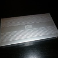Внешний бокс Agestar 2.5 SATA USB2.0 Polished Aluminum