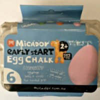 Гипоаллергенные восковые мелки для малышей Micador "Радужные яйца"