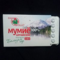 Мумие алтайское Фарм-продукт "Бальзам гор"