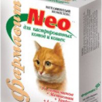 Витаминный комплекс "Фармавит Neo" для кастрированных котов и кошек
