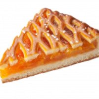 Пирог дрожжевой фруктовый О'кей с абрикосовой начинкой