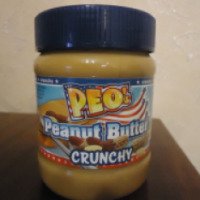 Арахисовое масло с кусочками арахиса Peanut Butter Crunchy