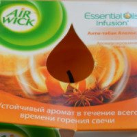 Ароматизированная свеча Air Wick "Анти-табак"