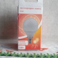 Светодиодная лампа Energ E14 G45 5W 3000K