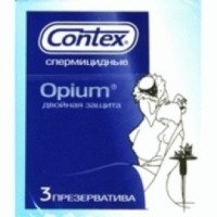 Презервативы Contex Opium спермицидные
