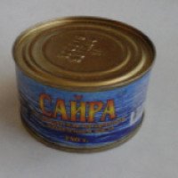 Рыбные консервы Фортуна "Сайра"
