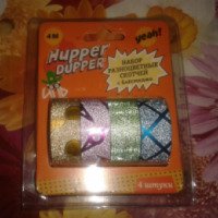 Набор разноцветных скотчей с блестками Hupper Dupper