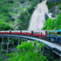 Путешествие на поезде Kuranda Scenic Railway 