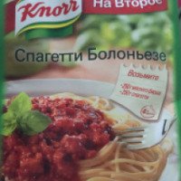 Приправа Knorr на второе "Спагетти болоньезе"