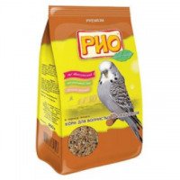 Корм для волнистых попугайчиков в период линьки Rio