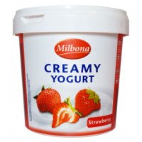 Йогурт Milbona Creamy Yogurt Strawberry