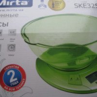 Весы кухонные Mirta SKE325G