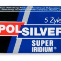 Лезвия для Т-образных классических станков Gillette Polsilver Super Iridium
