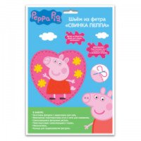 Игровой набор Peppa Pig "Шьем из фетра"