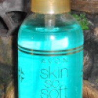Шелковистое масло для тела Avon Skin So Soft "Питание и Нежность"
