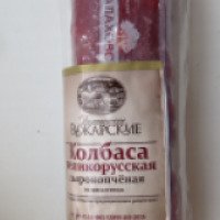 Колбаса сырокопченая Бужарские деликатесы из мяса птицы "Великорусская прессованная"