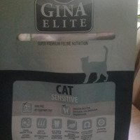 Корм для кошек Gina Elite "Для кошек с чувствительным пищеварением"